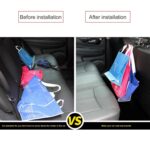 Soporte para teléfono con gancho doble para asiento trasero de coche, Silver - Imagen 4