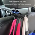 Soporte para teléfono con gancho doble para asiento trasero de coche, Silver - Imagen 8