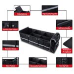 Caja de almacenamiento de guantes plegable multifuncional para coche de tela Oxford, 90x35x30cm - Imagen 2