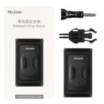 TELESIN Mochila Correa de Hombro Soporte de Montaje para GoPro Hero / Insta360 / SJCAM / DJI Accesorios de Acción, Set B