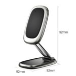 Soporte magnético para teléfono de coche, soportes plegables multifuncionales giratorios para automóvil, Q42, Q43 - Imagen 3