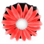 Clip decorativo colorido de la aromaterapia de la salida de aire del coche de la margarita de la resina, Red