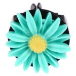 Clip decorativo colorido de la aromaterapia de la salida de aire del coche de la margarita de la resina, Blue