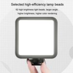 Lámpara de relleno de cámara de disparo de luz de bolsillo Mini luz de relleno en vivo de escritorio de teléfono portátil, Flagship 3 Color - Imagen 6