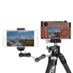 Brazo mágico serie XILETU TM con adaptador de montaje para monitor de vídeo y cámara con doble cabezal esférico, TM-4 - Imagen 2