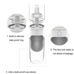 Taza de viaje al aire libre para mascotas, botella de agua portátil para viajes al aire libre - Imagen 4