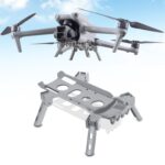 Para DJI Air 3 tren de aterrizaje elevado protección del cuerpo soporte de extensión plegable a prueba de caídas y choques, For DJI Air 3 - Imagen 3
