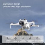 Para DJI Mini 4 Pro Base de tren de aterrizaje Protector de cardán soporte de refuerzo plegable - Imagen 5