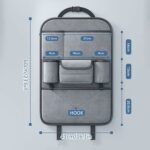 Bolsa de almacenamiento de respaldo de asiento de coche multifunción, bolsillo trasero de asiento, bolsa colgante de almacenamiento de utilidad para coche - Imagen 4