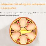 Incubadoras de pollos inteligentes para niños, experimentos domésticos pequeños, 6 huevos, Manual US Plug - Imagen 5