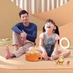 Incubadoras de pollos inteligentes para niños, experimentos domésticos pequeños, 6 huevos, Manual EU Plug - Imagen 10