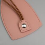 Bolsa para llaves de coche personalizada extraíble para mujer, funda para llaves de almacenamiento portátil de gran capacidad, Black With Seal - Imagen 4