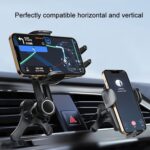 Soporte para teléfono móvil con base en forma de Y para ventilación de aire acondicionado de coche, Tenth Generation Balck - Imagen 5