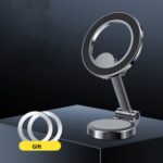 Soporte magnético para teléfono móvil con pantalla de coche de aleación de zinc, F122 Black - Imagen 3
