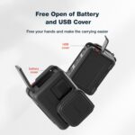 aMagisn Funda protectora de silicona Accesorios de protección para cámaras deportivas, For Insta360 Ace (Black) - Imagen 6