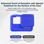 aMagisn Funda protectora de silicona Accesorios de protección para cámaras deportivas, For Insta360 Ace (Blue) - Imagen 9