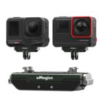 Accesorios para cámara deportiva de liberación rápida magnética de metal aMagisn para Insta360 Ace / Ace Pro / X5 - Imagen 5