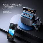 Para Insta360 X3 aMagisn caja de carga rápida de batería - Imagen 2