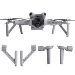 Para DJI Mini 4 Pro Drone BRDRC Tren de aterrizaje Pierna de altura aumentada