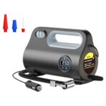 Bomba neumática portátil para vehículo SUITU ST-5523 con Cable potente inflador de neumáticos para automóvil, Digital