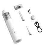 SUITU ST-6676 7 unids/set aspirador de vehículo inalámbrico soplador de cilindro sin escobillas para hogar y coche