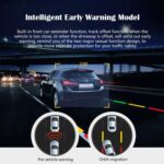 Grabador de coche con navegación Android de alta definición 1080P, conexión USB, sistema de alerta de conducción ADAS, registrador, 32G - Imagen 4