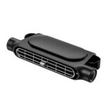 Ventilador de respaldo de asiento enchufable USB de viento fuerte de turbina de coche