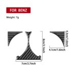 For Mercedes-Benz G-Class W463 3pcs /Set Rear Drain Cup Holder Sticker - Imagen 3