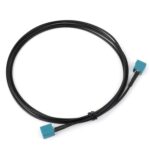 Cable coaxial Fakra Z-Coded con doble hembra, resistente al agua, compatible con cámaras GMSL1/2.