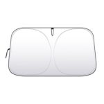 Visera de protección solar con aislamiento térmico para parabrisas delantero de coche, Front Block 145x80cm