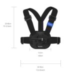 TELESIN S2-CGP-01 Chaleco de liberación rápida Correa para el pecho Accesorios para cámaras deportivas - Imagen 3