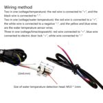 Voltímetro de tiempo con pantalla digital LED compacto, 3 in 1 White - Imagen 4