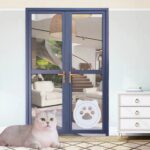 Puerta mosquitera para mascotas, acceso bidireccional, cierre magnético, puerta para gatos, productos para mascotas - Imagen 11