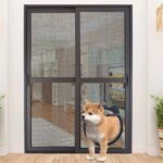 Puerta mosquitera para mascotas, acceso bidireccional, cierre magnético, puerta para gatos, productos para mascotas - Imagen 12