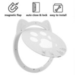 Puerta mosquitera para mascotas, acceso bidireccional, cierre magnético, puerta para gatos, productos para mascotas - Imagen 4