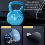 BaiLe Soporte magnético para teléfono de coche Soporte de navegación fijo universal para salpicadero de coche, Buckle Black - Imagen 9