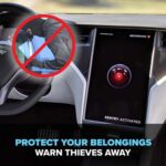 Para Tesla Model 3/Y/S/X Pegatina de advertencia de modo centinela - Imagen 4