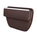 Bolsa de almacenamiento de decoración de coche, organizador de costura de abrazadera de asiento automotriz