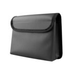 Bote de basura plegable para coche, caja de almacenamiento colgante para respaldo de asiento multifuncional