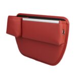 Organizador de costura de abrazadera de asiento automotriz, bolsa de almacenamiento para decoración de coche, modelo de taza de agua, Main Driver Red