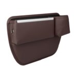 Organizador de costura de abrazadera de asiento automotriz, bolsa de almacenamiento para decoración de coche, modelo de taza de agua, Passenger Mocha Brown