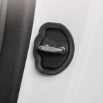 Para Tesla Model 3/Y cubierta de pestillo de puerta Clip de bloqueo de absorción de impacto silencioso - Imagen 2