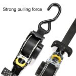 Correas de fijación de carga para automóviles y motocicletas con tensor de retracción automática, 330cm White - Imagen 5