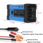 Inversor de pantalla digital para automóvil, 12V To 110V 500W - Imagen 5
