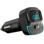 Cargador de luz ambiental para reproductor MP3 Bluetooth para coche, GZ03 - Imagen 3