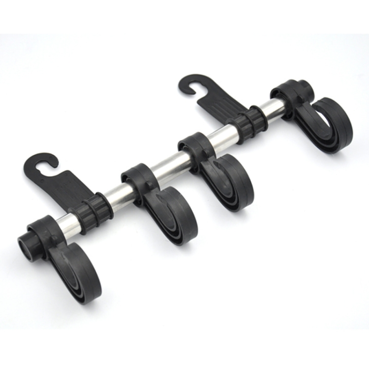 TBD0604712701A.jpg Colgador de ropa para coche con gancho para respaldo de asiento de coche extendido de acero inoxidable de 30cm - Imagen 1
