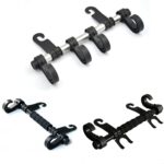 Colgador de ropa para coche con gancho para respaldo de asiento de coche extendido de acero inoxidable de 30cm - Imagen 2