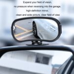 Espejo retrovisor para coche espejo gran angular de punto ciego de marcha atrás asistido, Silver - Imagen 7