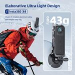 Para Insta360 X4 aMagisn Marco de carcasa protectora de Metal 2 garras jaula de conejo - Imagen 3