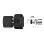 Accesorios para lavadora de coche, salida de entrada, grifo de enchufe rápido, adaptador Universal, válvula de escape, For YILI 5 Series - Imagen 3